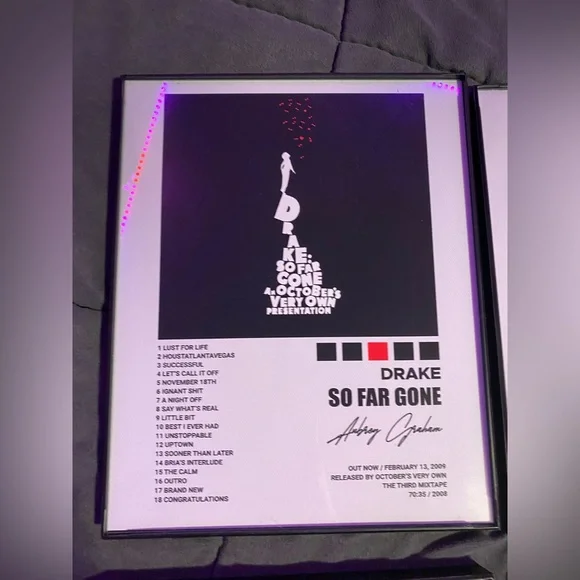 Drake Album cover Posters with frame. - Picture 4 of 8